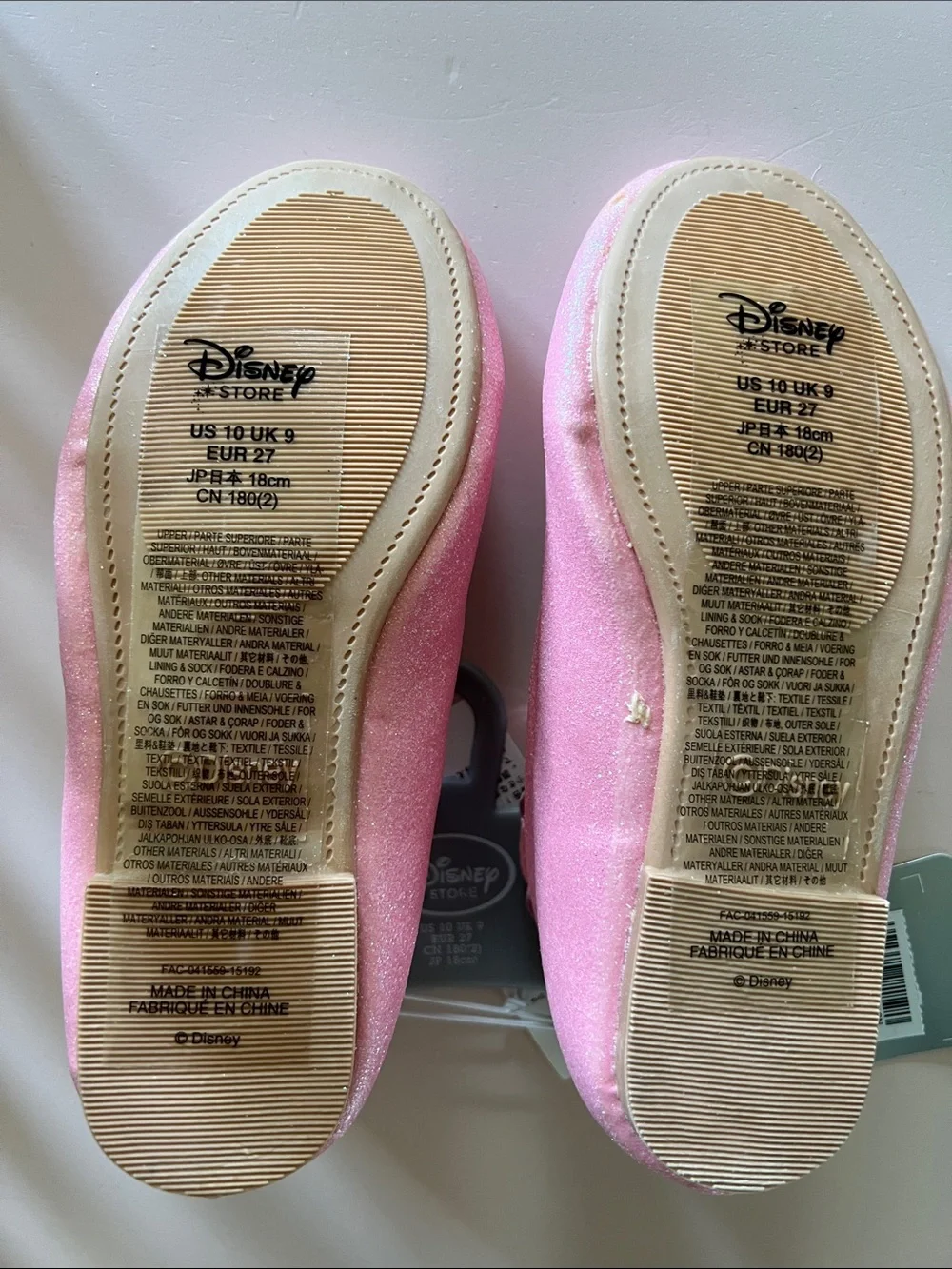 Disney sparkling pink